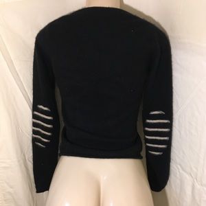 Malika™️ Henley Crew Cashmere Sweater